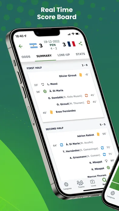 Scouter - Soccer Scores & Tips应用截图