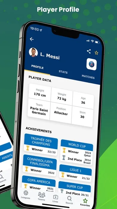 Scouter - Soccer Scores & Tips应用截图