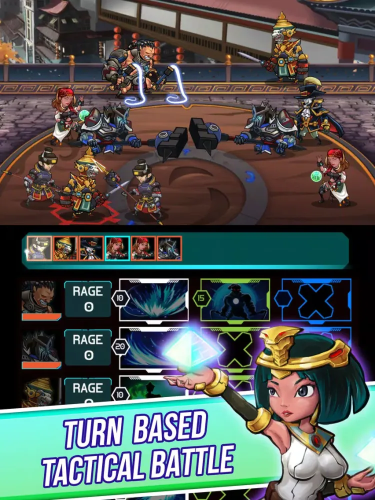 Heroes Castle: Battle Strategy iPad  스크린샷
