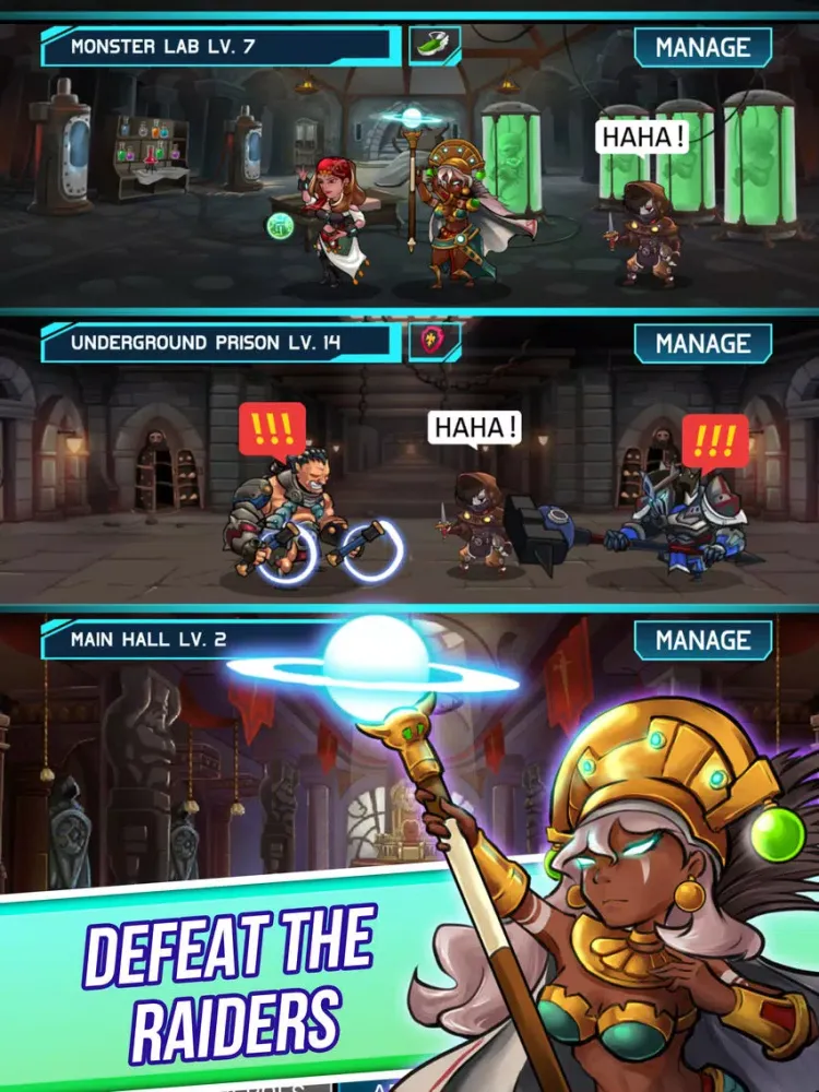 Heroes Castle: Battle Strategy iPad  스크린샷