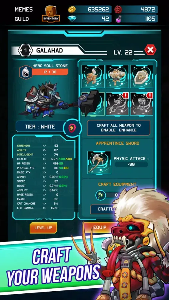 Heroes Castle: Battle Strategy 스크린샷
