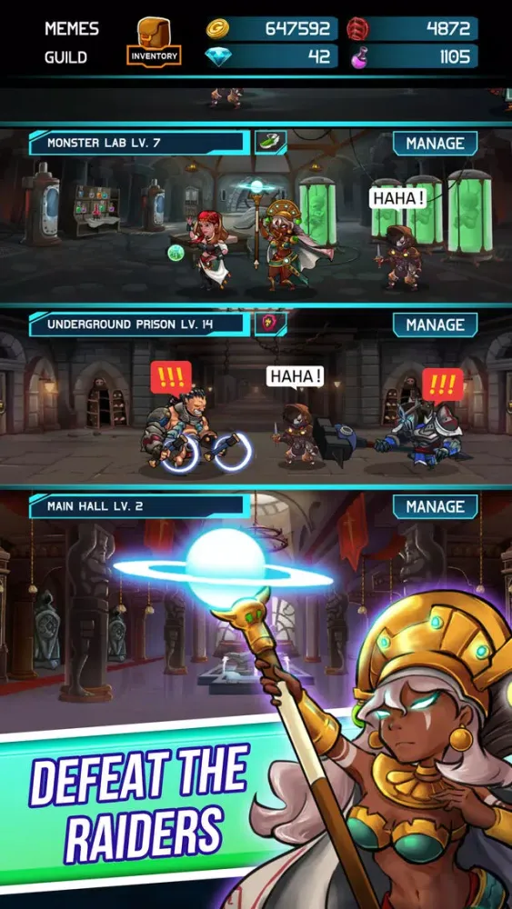 Heroes Castle: Battle Strategy 스크린샷