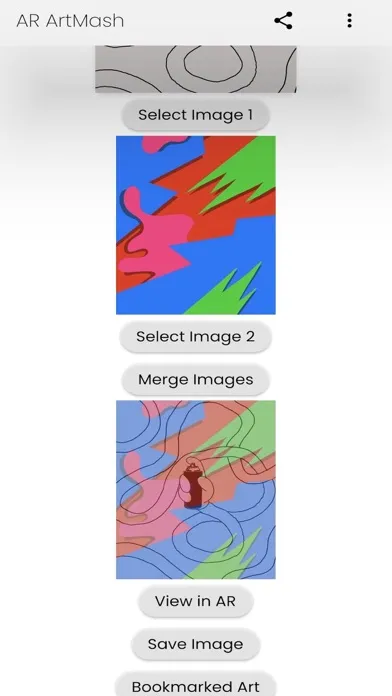 Screenshot di AR ArtMash