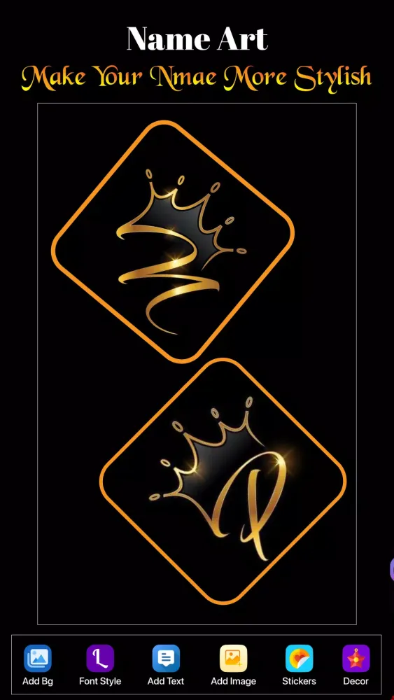 Name Art Logo Maker Photo Edit スクリーンショット