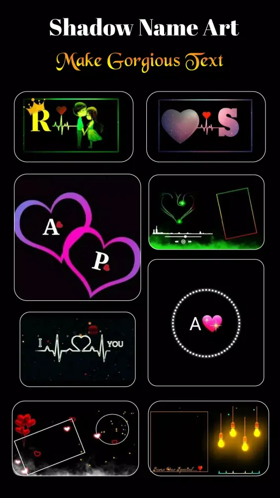 Name Art Logo Maker Photo Edit スクリーンショット