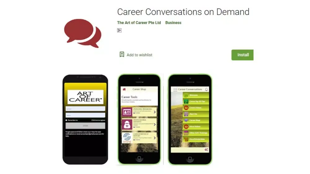 Screenshot di Career Conversations On Demand