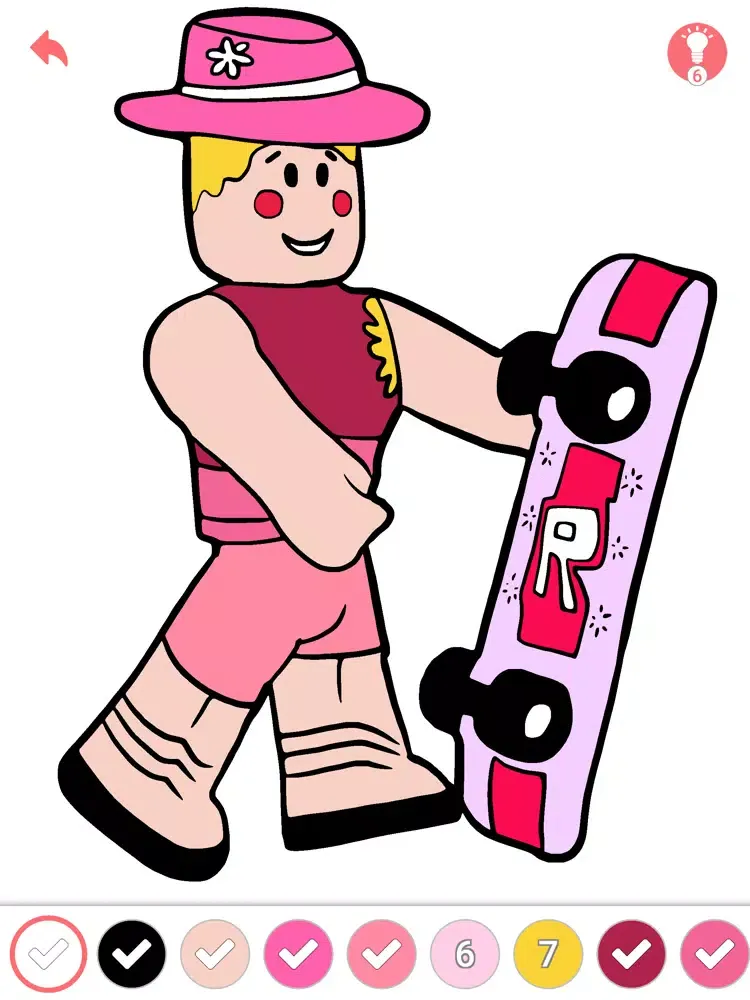 Coloring Minifigs iPad  স্ক্রিনশট