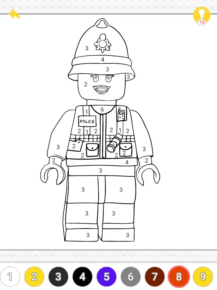 Coloring Minifigs iPad  স্ক্রিনশট