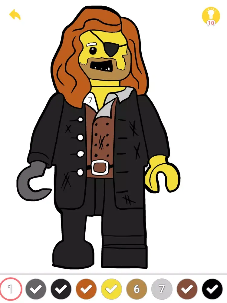 Coloring Minifigs iPad  স্ক্রিনশট