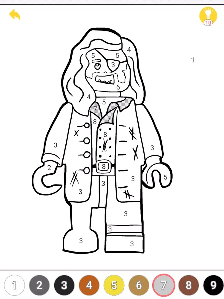 Coloring Minifigs iPad  স্ক্রিনশট