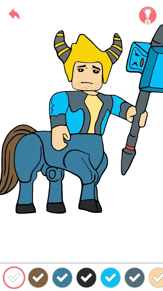 Coloring Minifigs স্ক্রিনশট