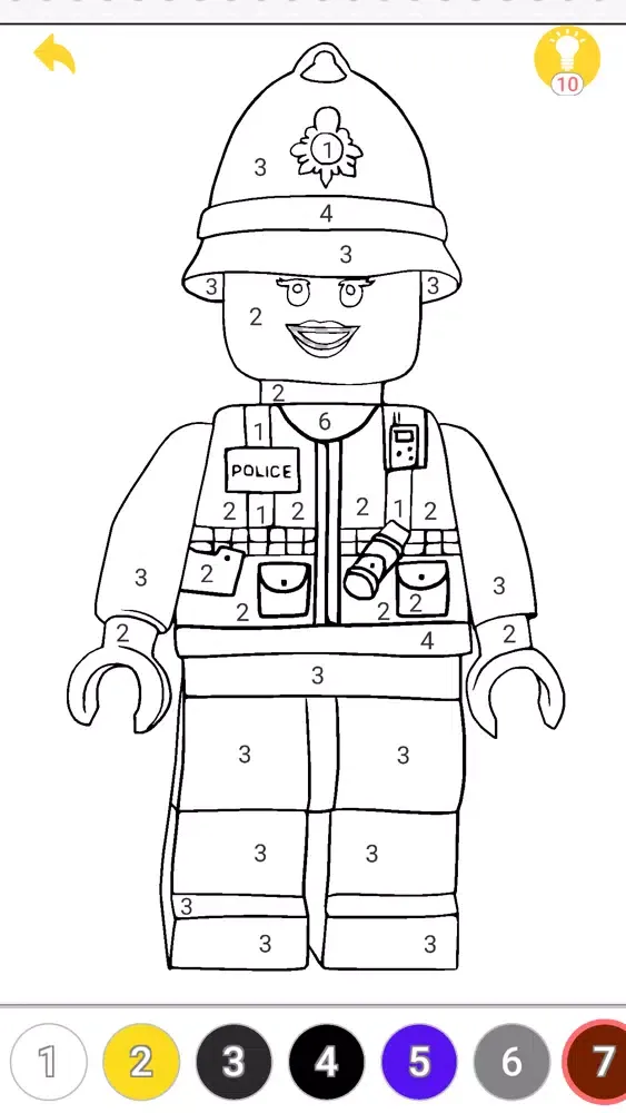 Coloring Minifigs স্ক্রিনশট