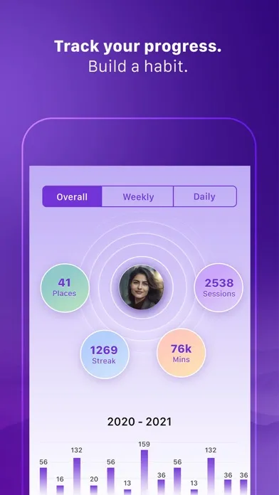 Zrzuty ekranu Sattva Meditations & Mantras