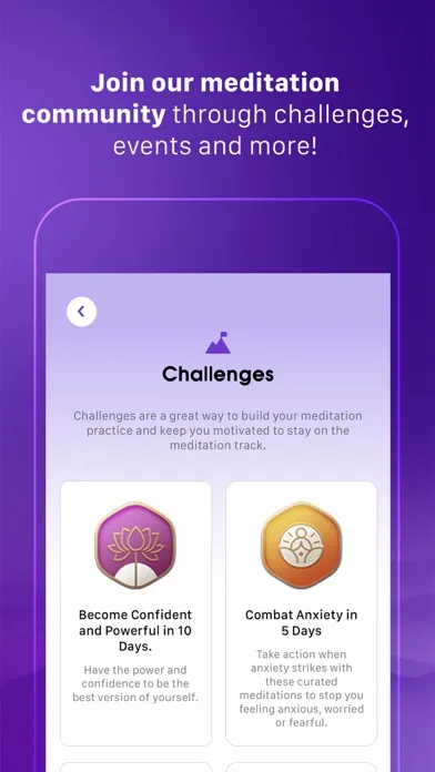 Zrzuty ekranu Sattva Meditations & Mantras