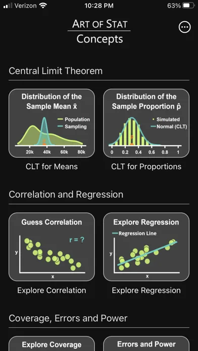 Capturas de pantalla de Art of Stat: Concepts