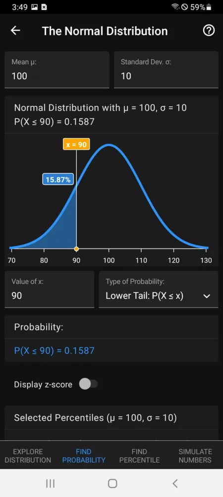 Capturas de pantalla de Art of Stat: Distributions