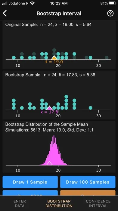Art of Stat: Resampling سکرین شاٹس