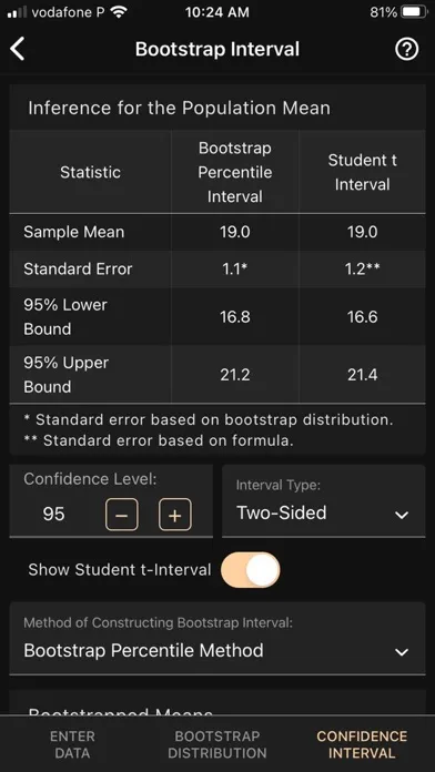 Art of Stat: Resampling سکرین شاٹس