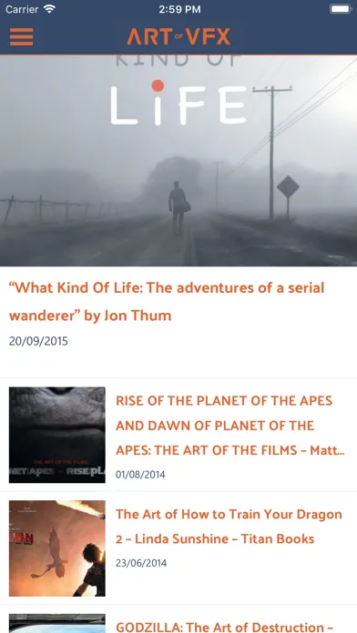 The Art of VFX应用截图