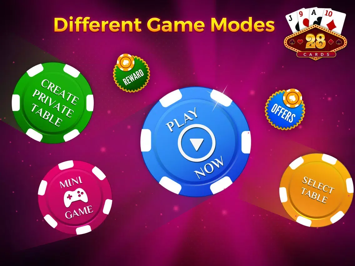 28 Card Game Multiplayer iPad  Screenshots