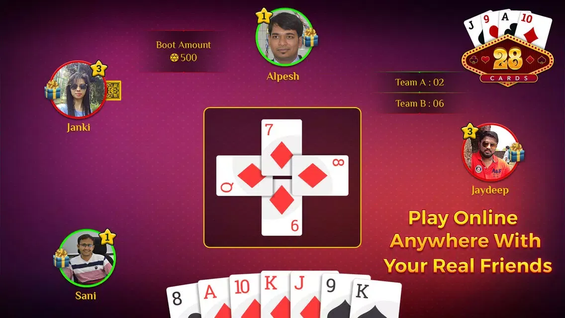 28 Card Game Multiplayer Screenshots
