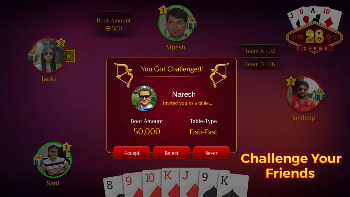 28 Card Game Multiplayer Screenshots