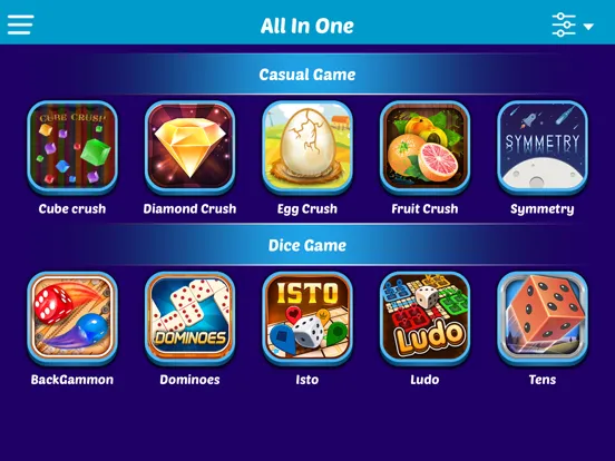 Collection of Best Games! iPad  Screenshots