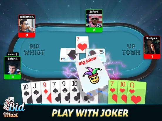 Bid Whist Classic Card Game iPad  Screenshots
