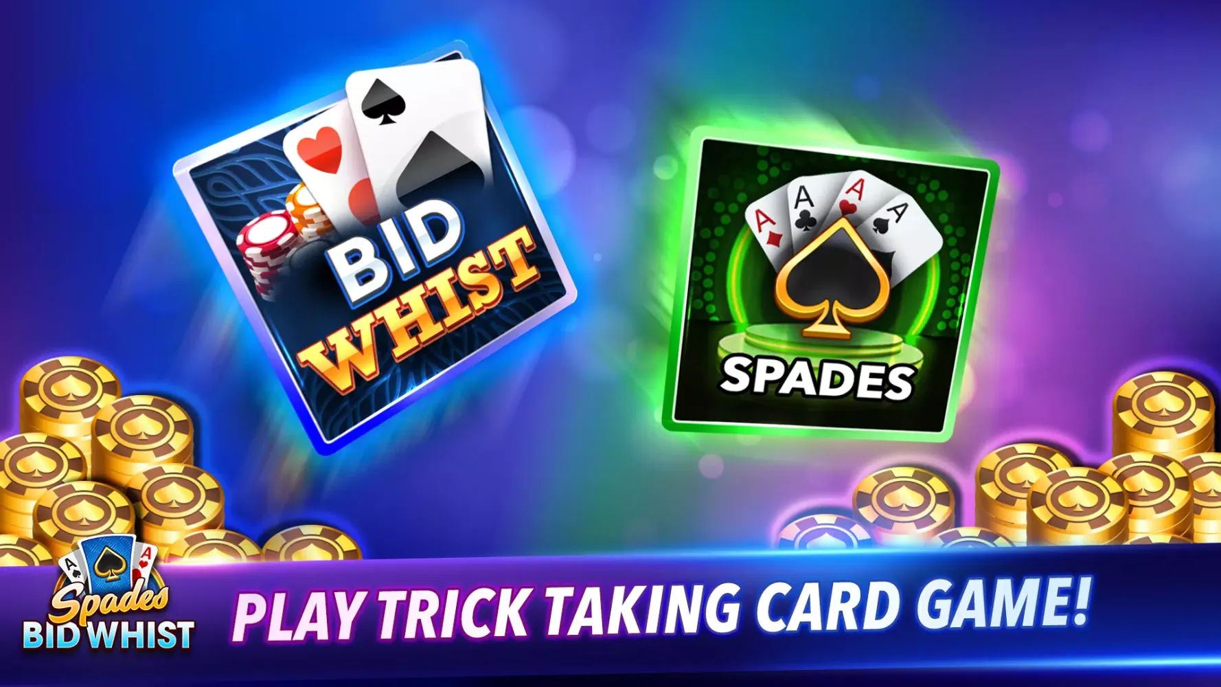 Bid Whist Spades Classic Games应用截图
