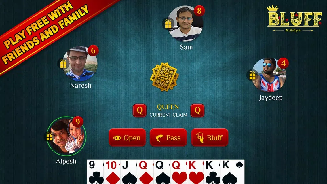 Capturas de tela do Bluff Multiplayer