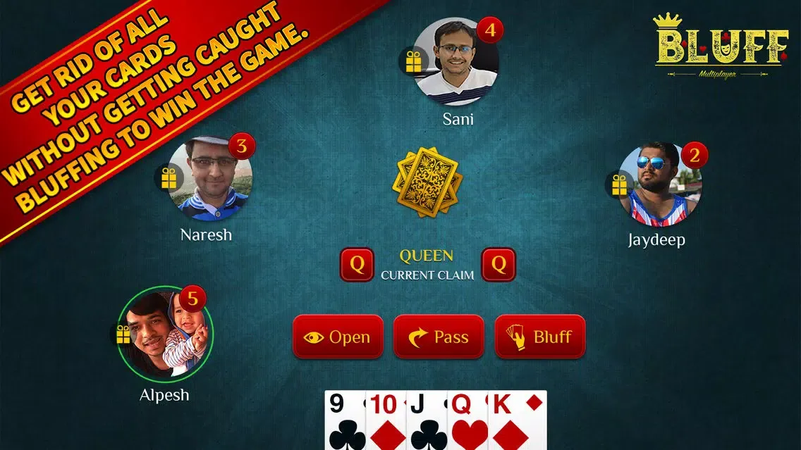 Capturas de tela do Bluff Multiplayer