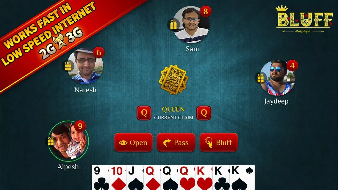 Capturas de tela do Bluff Multiplayer