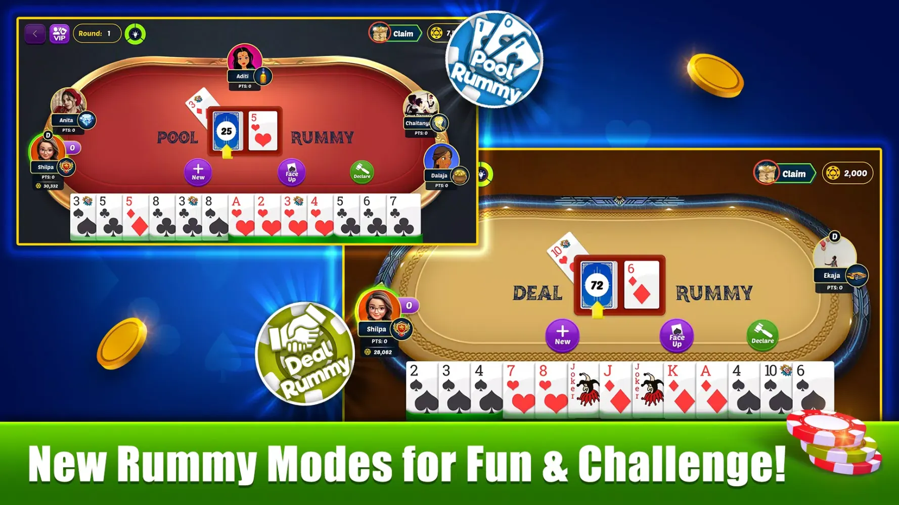 Ảnh chụp màn hình của Indian Rummy