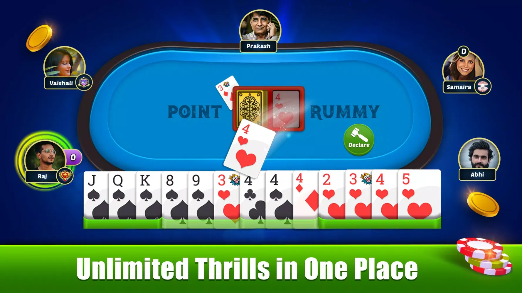 Ảnh chụp màn hình của Indian Rummy