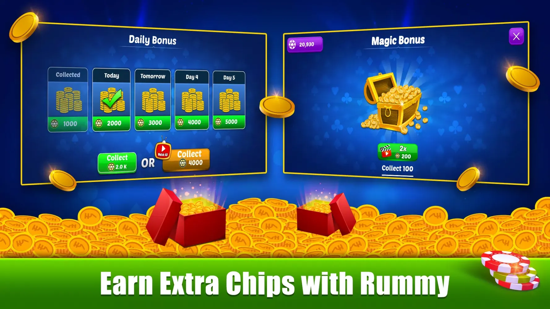 Ảnh chụp màn hình của Indian Rummy