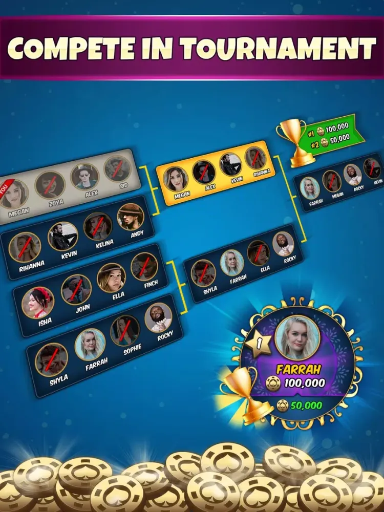 Tangkapan skrin Spades Online Card Game iPad 