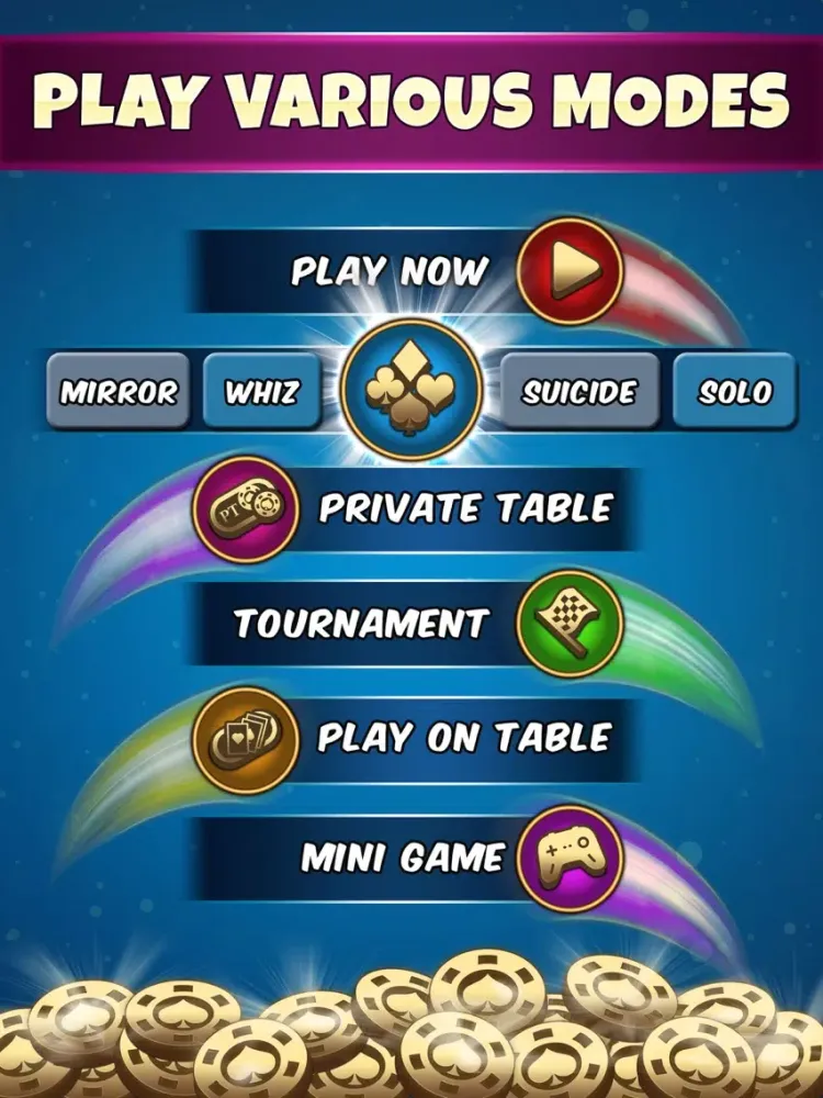 Tangkapan skrin Spades Online Card Game iPad 