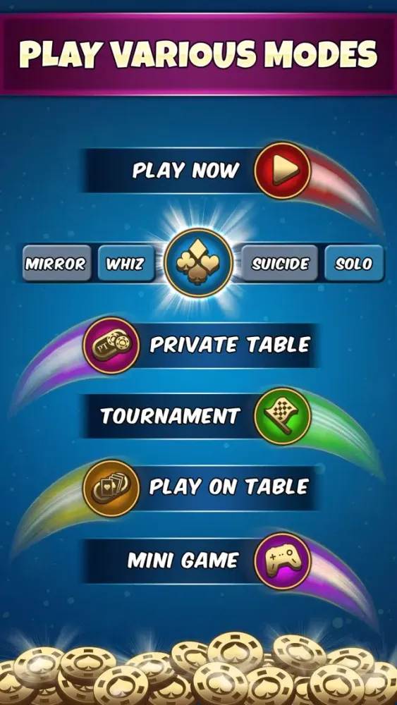 Tangkapan skrin Spades Online Card Game