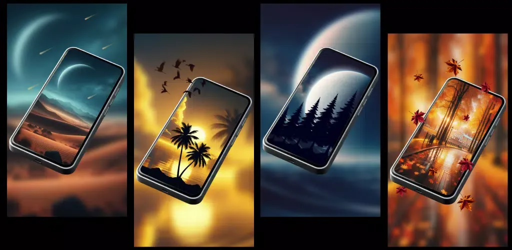 4D/3D Parallax Live Wallpapers应用截图