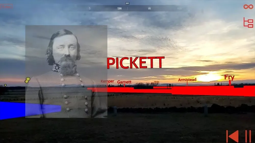 ภาพหน้าจอของ Gettysburg AR Tour