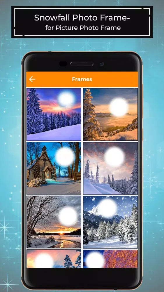 Screenshot di Snowfall Photo Frames for Pictures - PhotoEditor