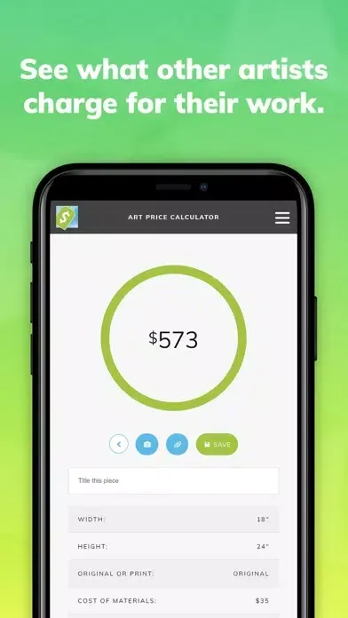 Capturas de pantalla de Art Price Calculator