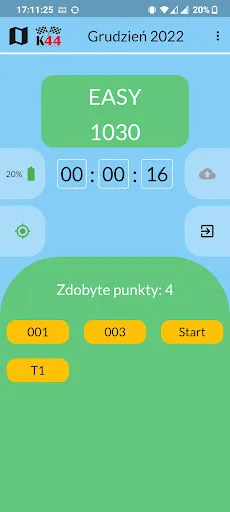 K44 Timing Screenshots