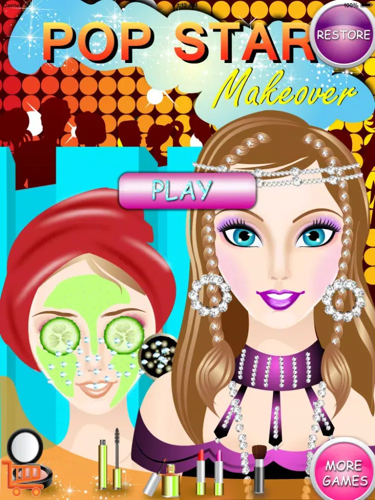 Скриншоты Pop Star Makeover iPad 