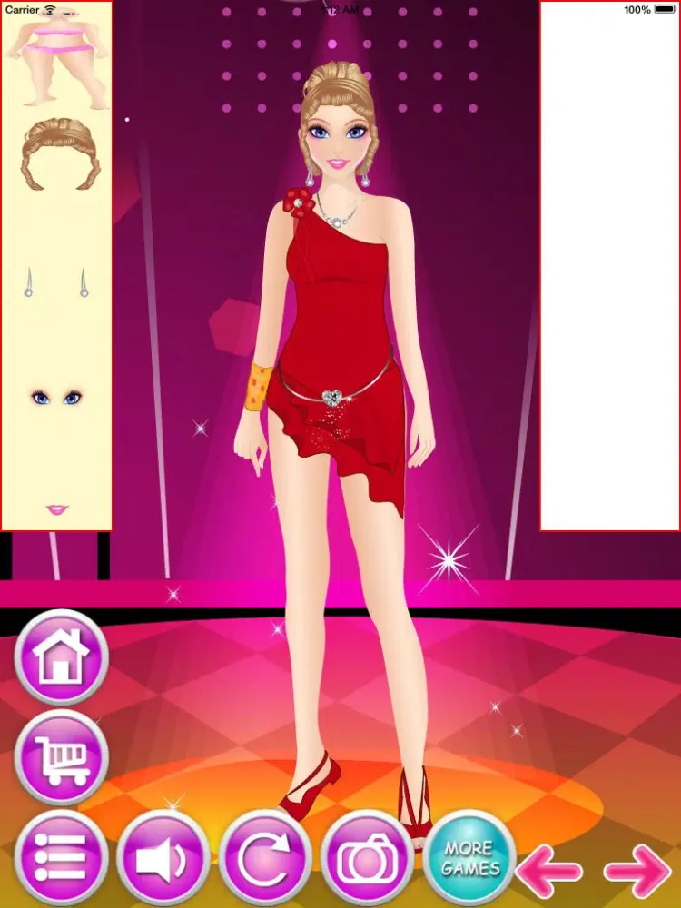 Скриншоты Pop Star Makeover iPad 