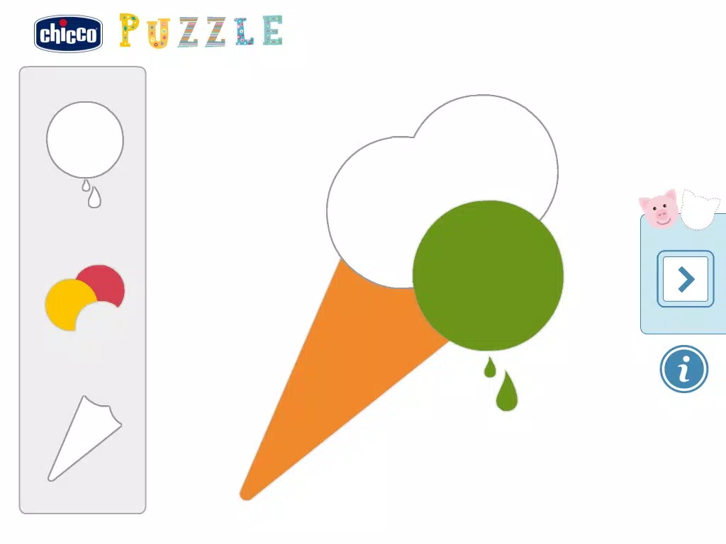 Chicco Puzzle iPad 应用截图