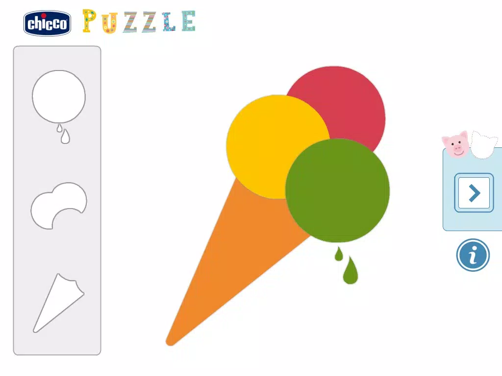 Chicco Puzzle iPad 应用截图