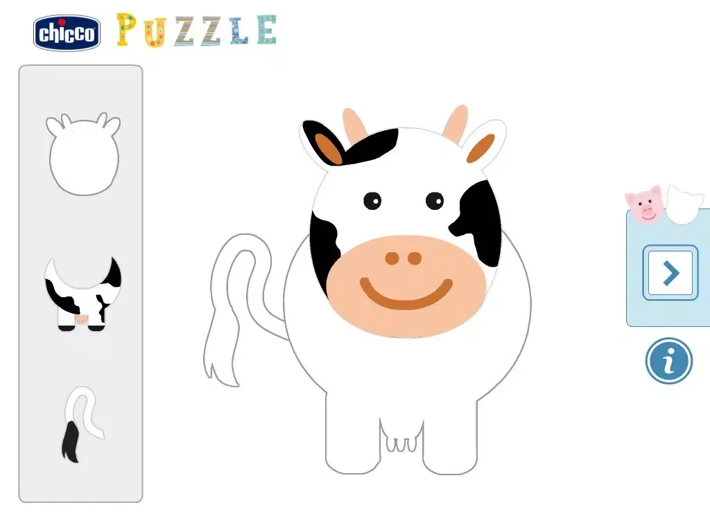Chicco Puzzle iPad  سکرین شاٹس