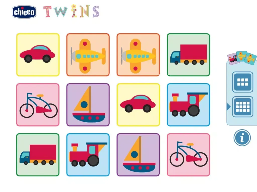 Chicco Twins iPad  स्क्रीनशॉट