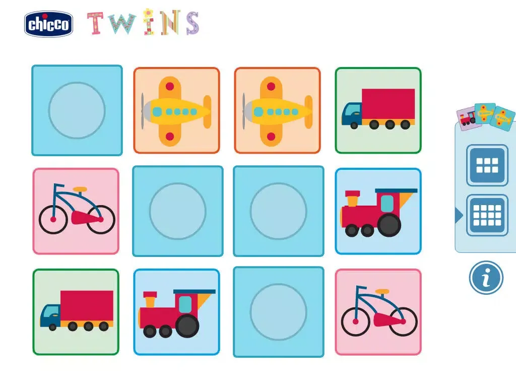 Chicco Twins iPad  स्क्रीनशॉट